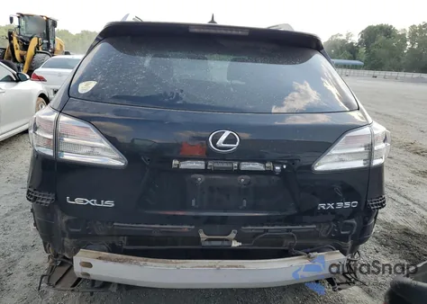 2010 Lexus Rx 350 из США, поврежденный, VIN 2T2ZK1BA0AC022550